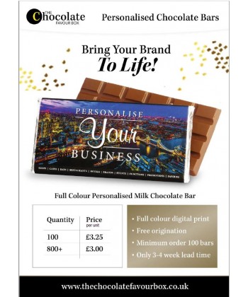 Personalised Chocolate Bars