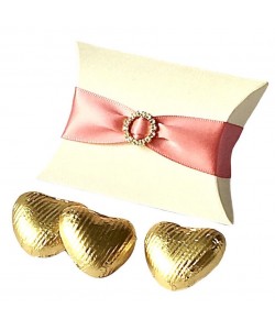 Rose Pink Pillow Diamanté Favours