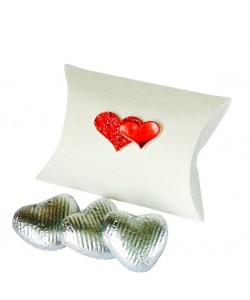 Pillow Red Hearts