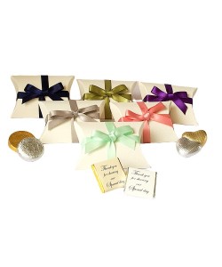 Ruby Red Pillow Bow Favours