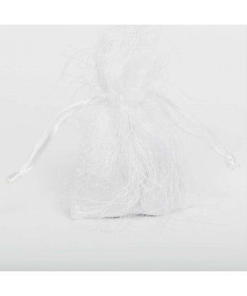 Fringed Pouch - White