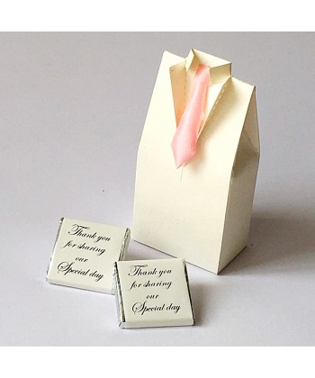 Satin Tie Tuxedo - Pink