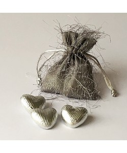 Fringed Pouch - Silver