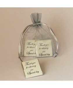 Organza Bag - Silver