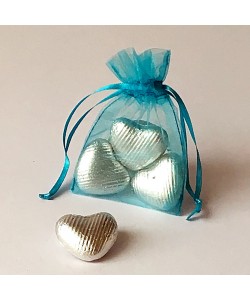 Organza Bag - Turquoise