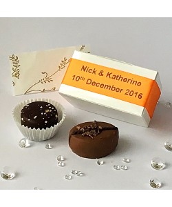2 Choc Personalised - Orange