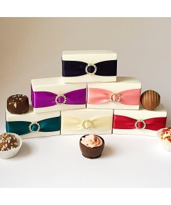 Two Choc Diamante Boxes 